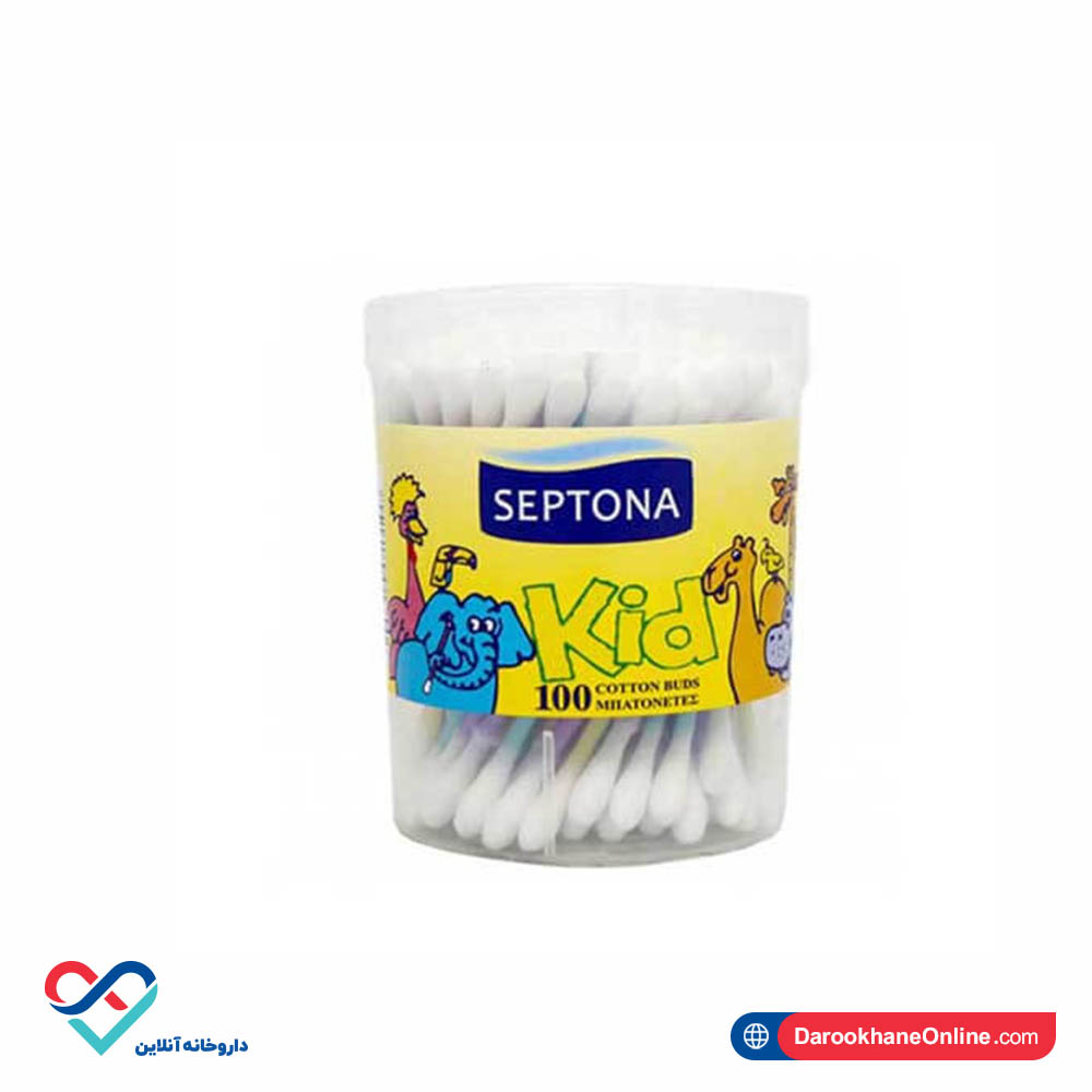 septona kids گوش پاک کن کودک سپتونا 100 عددی - Image 3